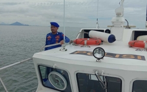 Sat Polairud Polres Sambas Gencar Laksanakan Patroli Perairan, Wujudkan Situasi Aman dan Kondusif