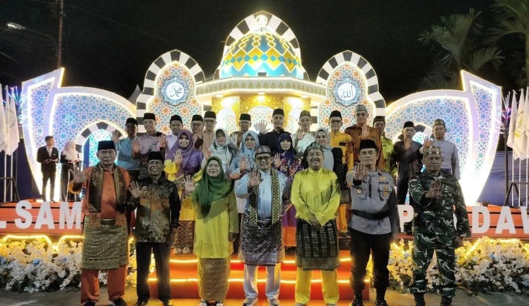 MTQ ke-X Tingkat Kecamatan Sambas Ditutup dengan Pemukulan Bedug