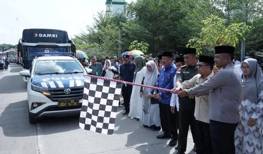 Bupati Sambas Lepas 309 Calon Jamaah Haji, Berpesan untuk Jaga Kesehatan dan Fokus pada Ibadah