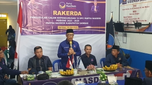 Ketua DPW Partai Nasdem Harap Kepengurusan Partai Nasdem Sambas Semakin Baik dan Solid