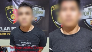 Polsek Pontianak Barat Tangkap Dua Pelaku Pemerasan dan Pengancaman