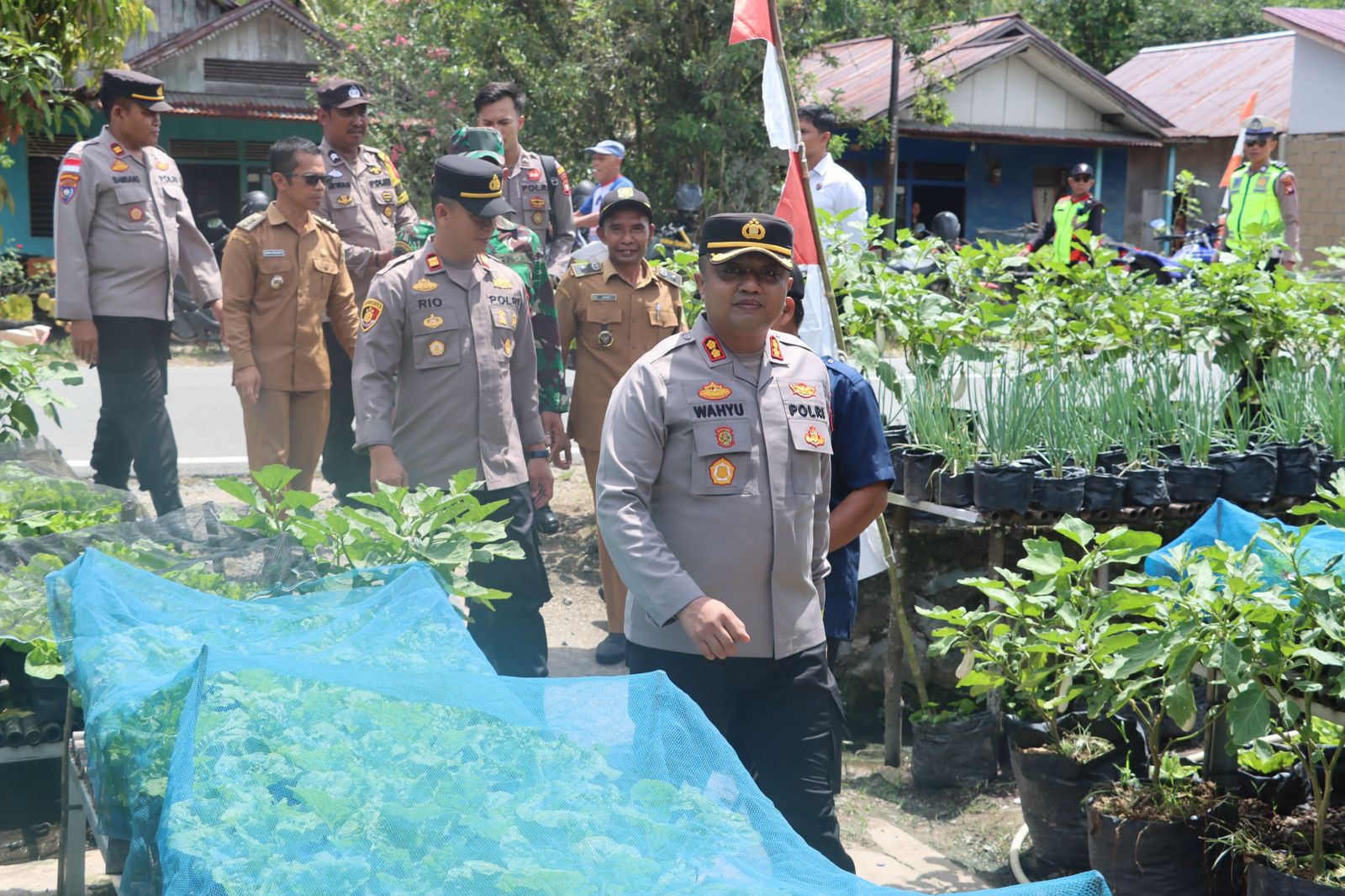 Desa Sungai Serabek Siap Wakili Sambas dalam Lomba P2B Tingkat Polda Kalbar