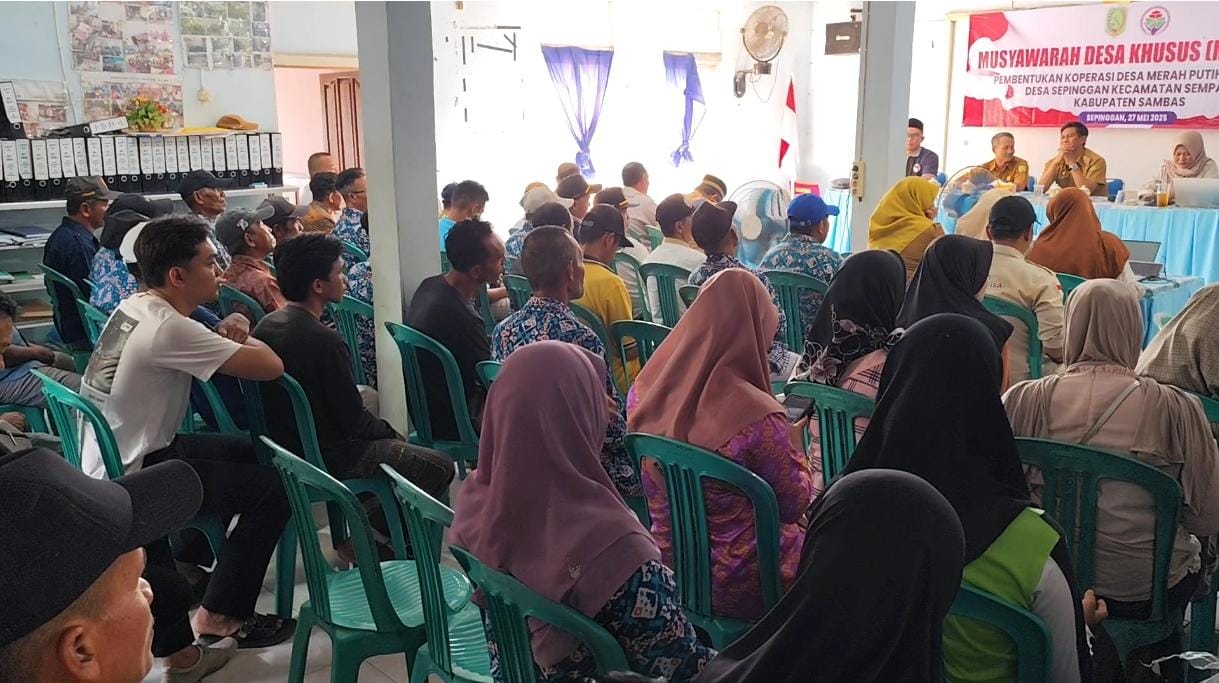 Desa Sepinggan Luncurkan Koperasi Merah Putih