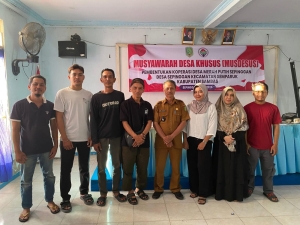 Koperasi Merah Putih di Desa Sepinggan, Langkah Awal Meningkatkan Perekonomian