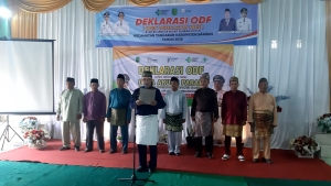 Deklarasi ODF Arung Parak dan ODF Kecamatan Tangaran