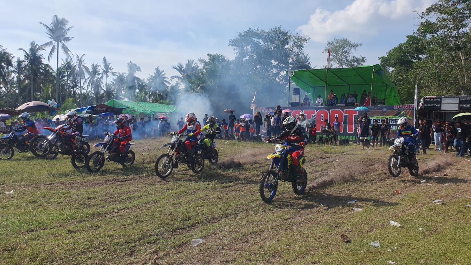 Sambas Bersemangat, TRC 2025 Super Grasstrack Championship Sukses Digelar