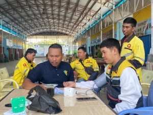Polres Sambas Gelar Pemeriksaan Kesehatan Gratis untuk Pengemudi Kendaraan Umum