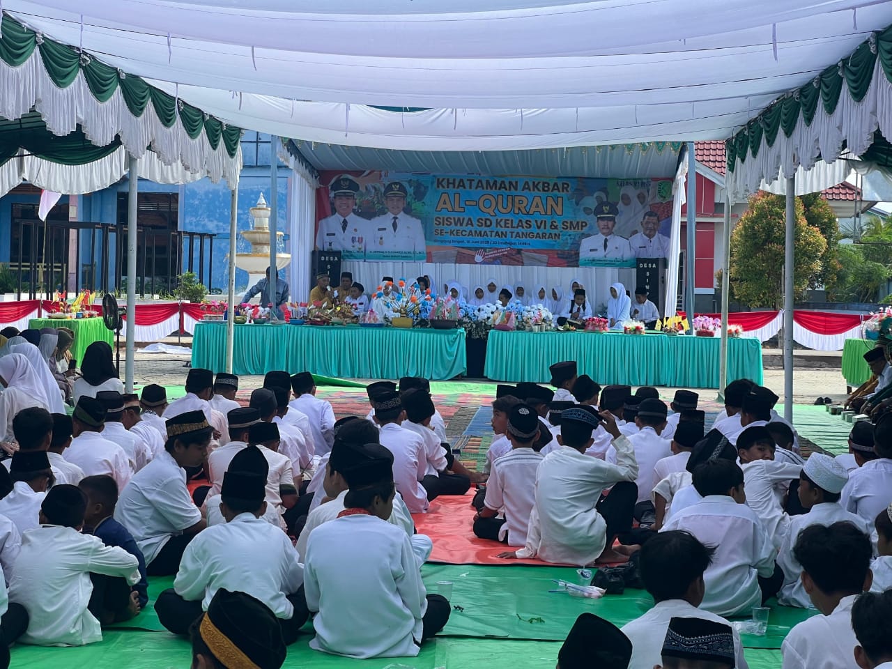 Kecamatan Tangaran Gelar Khataman Akbar Al Quran