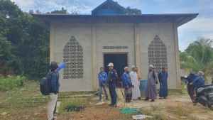 H Subhan Nur Bantu Pembangunan Masjid Nur Hidayah Sinjan