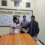 Lakalantas di Jalan Sintete Semparuk, Kedua Pihak Sepakati Penyelesaian Secara Kekeluargaan