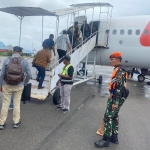 Satgas Kopasgat Merauke Amankan Keberangkatan Dirjen BPK RI dari Bandara Mopah
