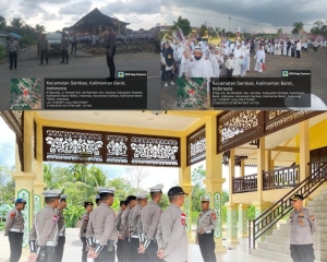 Polres Sambas Amankan Perayaan Tahun Baru Islam 1447 Hijriah