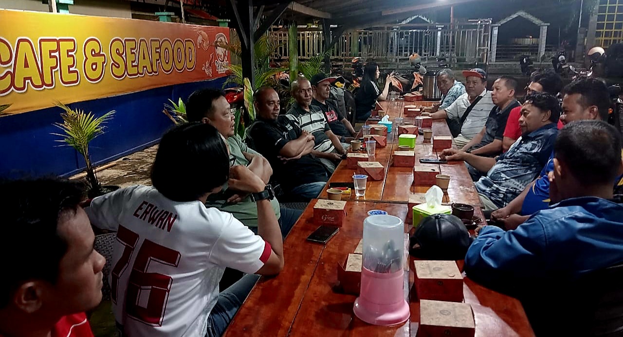 Erwanto Silaturahmi dengan Pengurus Cabor, Minta Dukungan Jadi Ketua KONI Sambas
