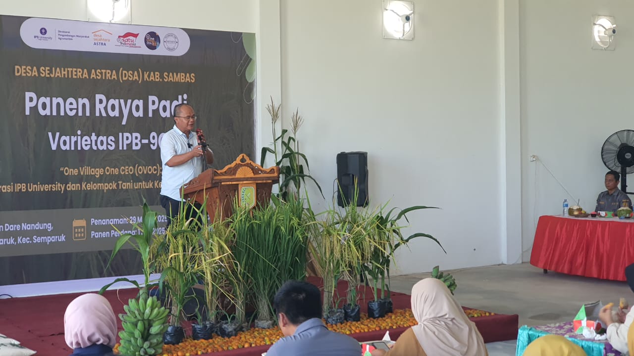 Panen Raya Padi IPB-9G, Langkah Menuju Kemandirian Pangan
