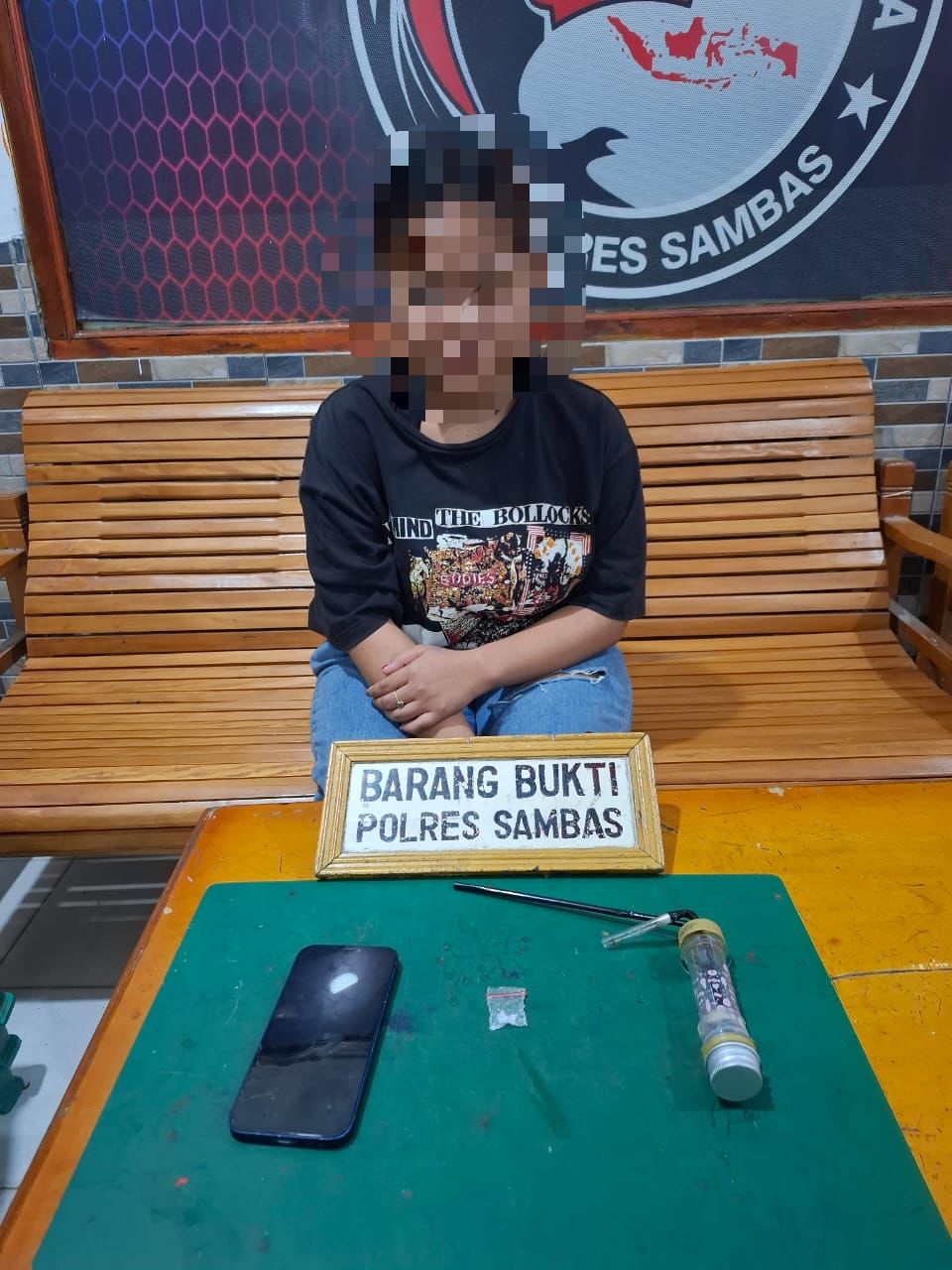 Polres Sambas Tangkap Seorang Mahasiswi Diduga Terlibat Penyalahgunaan Narkotika