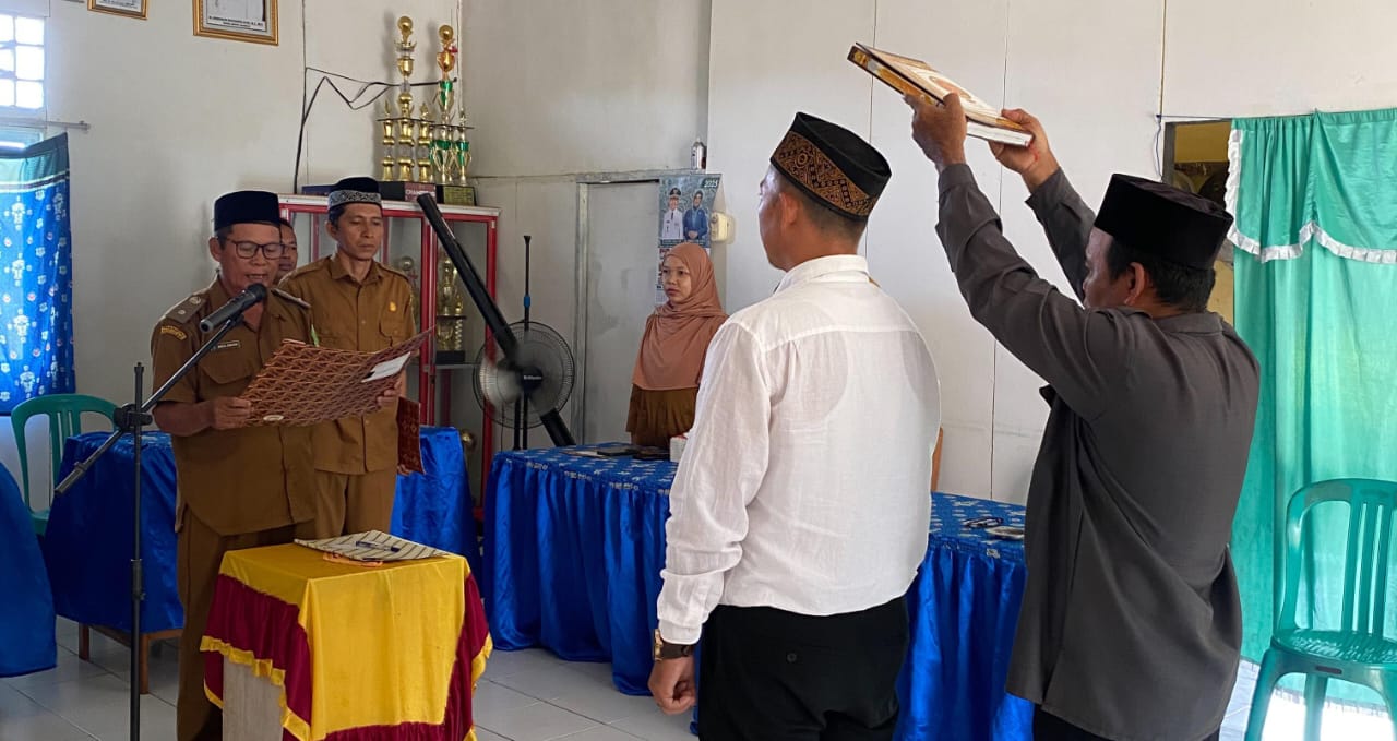 Tangaran Sekdes Baru, Bawa Kemajuan Desa
