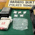 Polisi Amankan Seorang Pengedar Sabu di Pemangkat