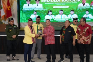 Pengukuhan Pengurus Pemuda Katolik Komda Kalbar, Gubernur Kalbar Harapkan Sinergi Dan Kolaborasi Untuk Bangun Daerah