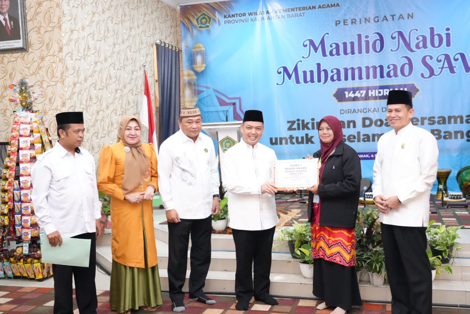 Peringati Maulid Nabi Bersama Kemenag