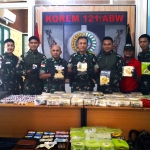 Satgas Pamtas Gagalkan Penyelundupan 63 Kg Sabu di Perbatasan Entikong