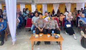 Polsek Semparuk Hadiri Penutupan SMKN Expo 2025 dan Job Fair, Fokus Masa Depan Siswa di Dunia Kerja