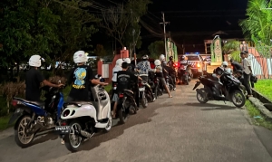 Polres Sambas Amankan Belasan Motor Balap Liar dalam Patroli Skala Besar