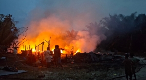 Kebakaran Mess Karyawan PT Laik: 10 Unit Hangus, Penyebab Masih Misterius