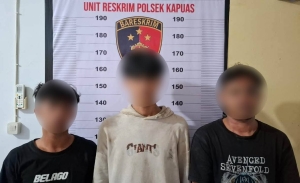 Tiga Pelaku Pencurian Tabung Gas 3 Kg di Sanggau Diringkus, Polisi Ungkap Aksi Terencana pada Dini Hari