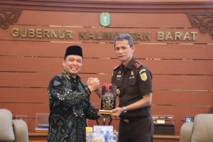 Gubernur Kalbar Sambut Kajati Baru, Mantapkan Sinergi dan Tata Kelola Pemerintahan Yang Bersih dan Transparan