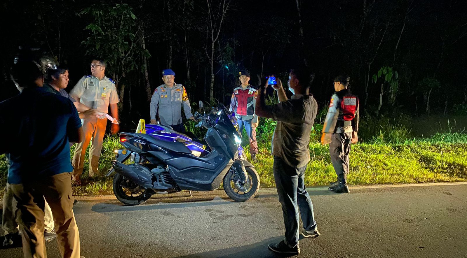 Seorang Pria Diduga Dianiaya Orang Tak Dikenal di Jalan Lingkar Sambas, Polisi Langsung Respon Cepat