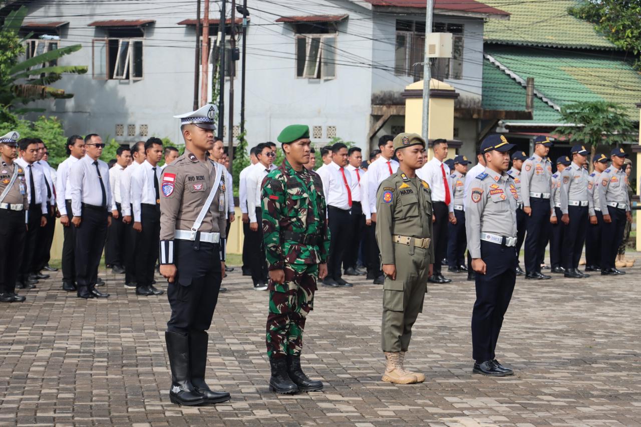 Operasi Zebra Kapuas 2025 Dimulai, Kapolres Sambas Tekankan Pentingnya Kedisiplinan Lalu Lintas