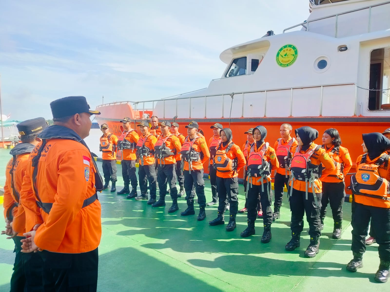 Kantor SAR Pontianak Gelar Siaga SAR Khusus Natal 2025 dan Tahun Baru 2026