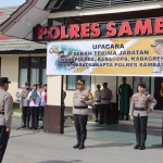 Polres Sambas Gelar Sertijab Pejabat Utama, Wakapolres dan Sejumlah Jabatan Strategis Resmi Berganti