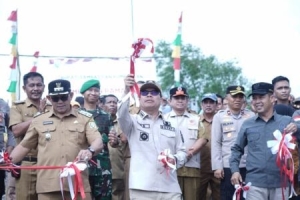 Bupati Sambas Resmikan Jembatan Bailey Ramayadi, Perkuat Akses Wisata Batu Lapak