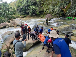 Tim SAR Gabungan Temukan Korban Tenggelam di Riam Kecala Sanggau