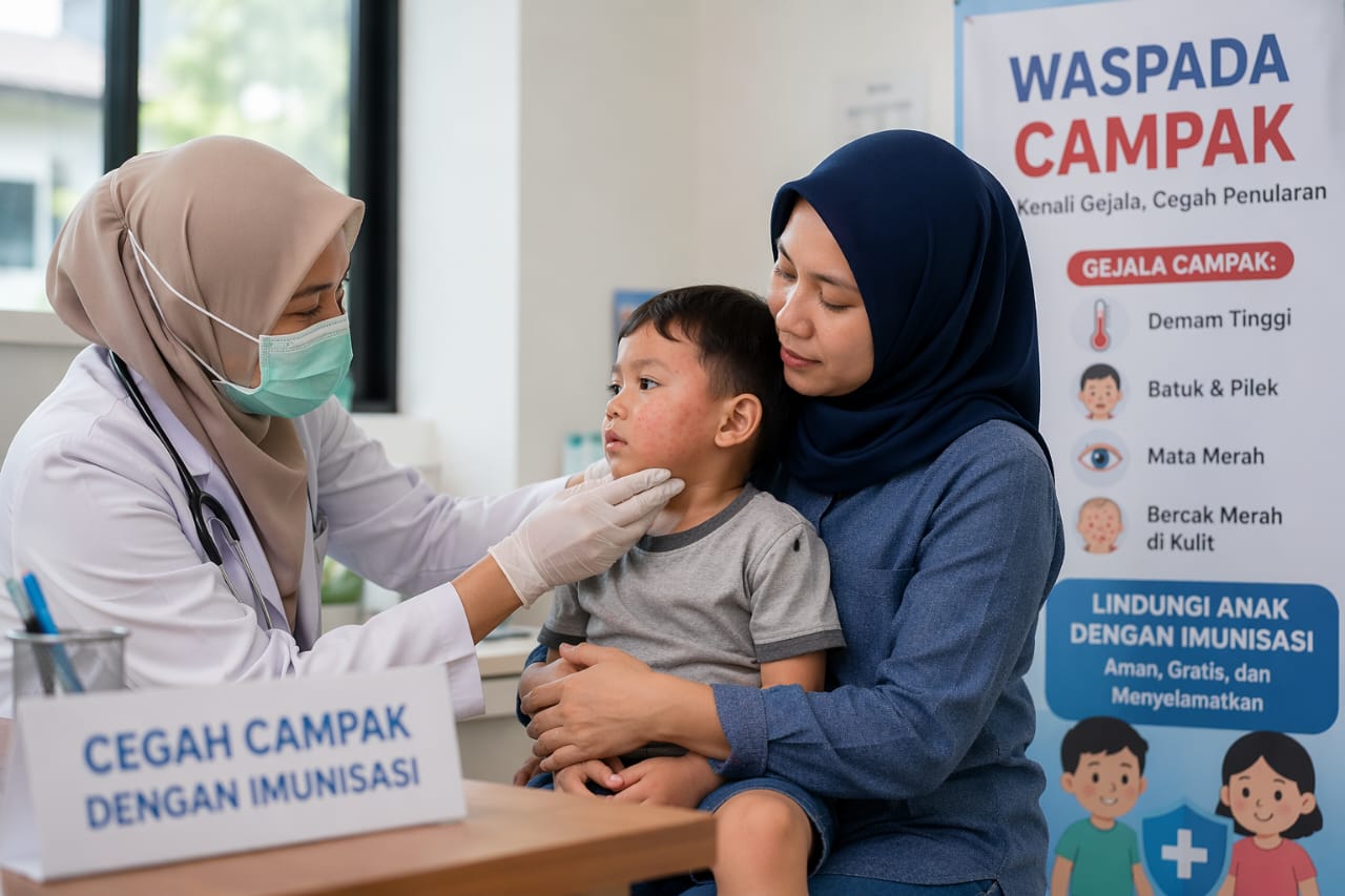 Dinkes Sintang: Belum Ada Kasus Positif Campak, Delapan Warga Berstatus Suspek