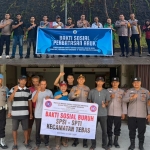 May Day 2026 di Sambas Berlangsung Kondusif, Buruh Gelar Bakti Sosial di Tebas dan Aruk