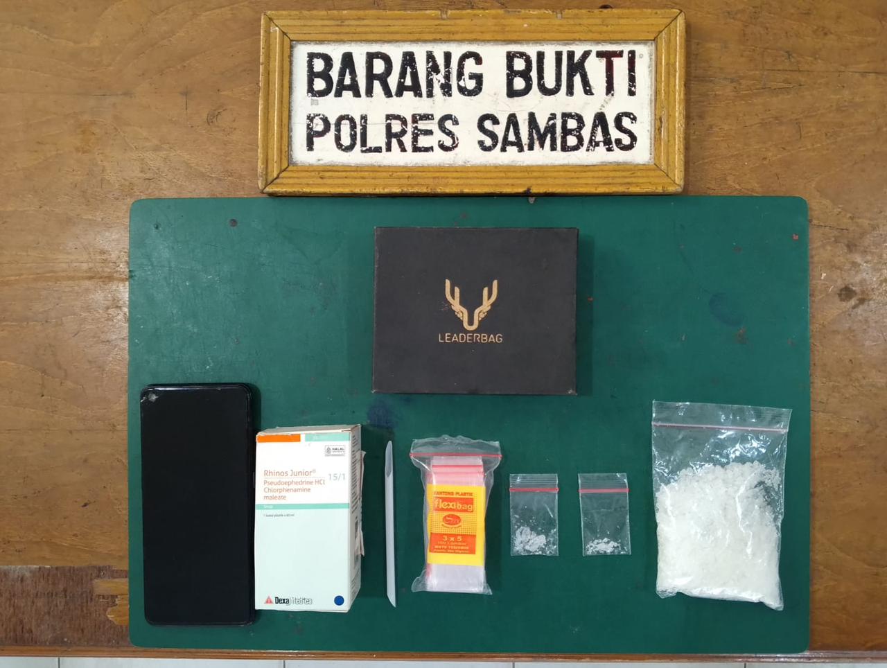 Polisi Gerebek Rumah Bandar Sabu di Sebawi, Amankan Seorang Pria dan 51,80 Gram Sabu