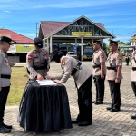 Mutasi di Polres Sambas, Kapolres Pimpin Sertijab 2 Kapolsek dan Pelantikan Kasat Lantas