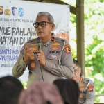 Korlantas Polri Gelar Polantas Menyapa Bersama Komunitas Ojol di Pontianak