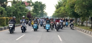 Semangat Solidaritas dan Setia Kawan Komunitas Vespa