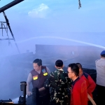 Kapal Nelayan Terbakar di Dermaga Penjajap, Kerugian Ditaksir Capai Rp800 Juta
