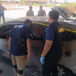 Tim Labfor Polda Kalbar Selidiki Penyebab Kebakaran Mobil di SPBU Semparuk