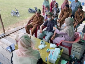 Peduli Kesehatan Masyarakat, PT PANP dan PT SAM Gelar Pengobatan Gratis di Galing