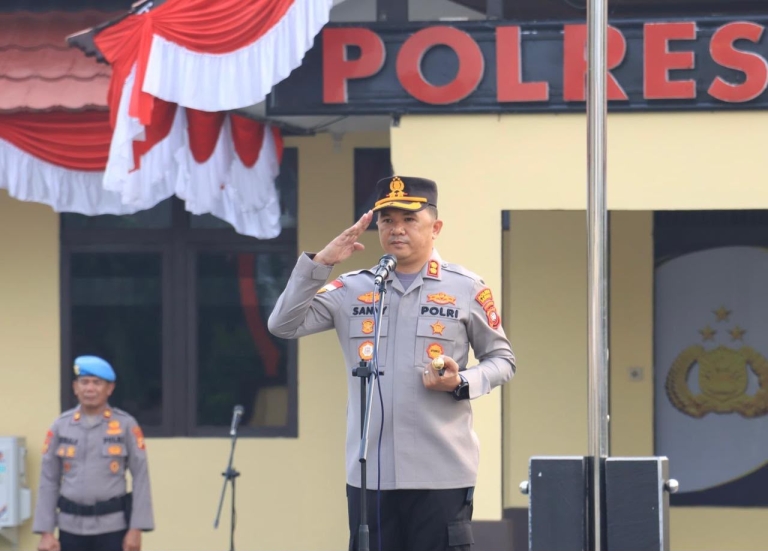 Karhutla Jadi Perhatian, Brimob Mabes Polri Perkuat Penanganan di Sambas