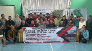 Cegah Karhutla, PT PANP dan PT SAM Gencarkan Program DMPG di Galing dan Sejangkung