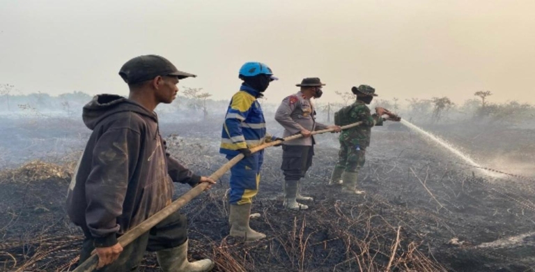 KPH Kayong Perkuat Sinergi TNI-Polri, Masyarakat dan Perusahaan Tangani Karhutla