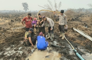 Antisipasi Karhutla, Sumur Bor Disiapkan di Desa Batu Makjage