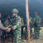 Tokoh Masyarakat Distrik Napua Berpulang, Dankipur 1 Satgas Yonif 645/Gty Sampaikan Duka Cita