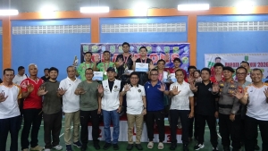 Bupati Sambas Saksikan Final Bupati Cup Series XIV, Iga–Kevin Juara Ganda Putra
